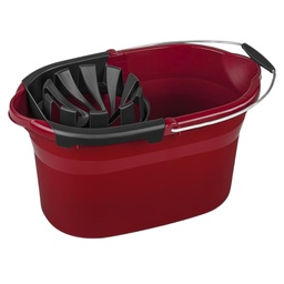 [11295804] Sterilite Mop Bucket 17.5 Qt., Red