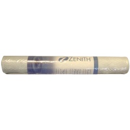 [77WW] Zenith Zenna Home Rubber Bath Mat 16 In. x 28 In. White