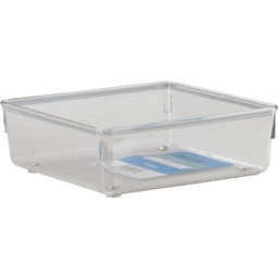 [52630] ^Interdesign Linus Drawer Organizer 6 In. x 6 In. x 2 In. Clear