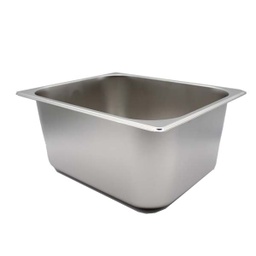 [GMDP-FDSR-01026 / RHHQ-FC2-15/ZY-132 / HQ-FC2-15/YZ-132] ****Royal Homes Half-Size Food Pan 201 Stainless 32.5 x 26.5 x 15cm