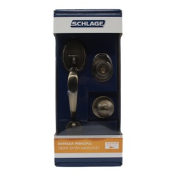 [360MIA09] ****Schlage Entry Handleset Mino x Atlas Single Cylinder Deadbolt 609 7707007709679