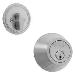 [90470-003] ****Fanal Annecy Single Cylinder Deadbolt Satin Nickel