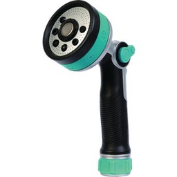 [825502-1001 / 2797173] Gilmour Swivel Connect Metal 8-Pattern Thumb Control Nozzle