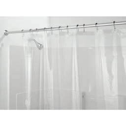 [12052] iDesign PEVA Shower Curtain Liner 72 x 72 In. Clear