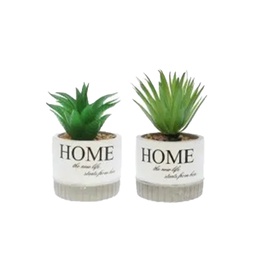 [718-37687] ****Decore Artificial Potted Plant